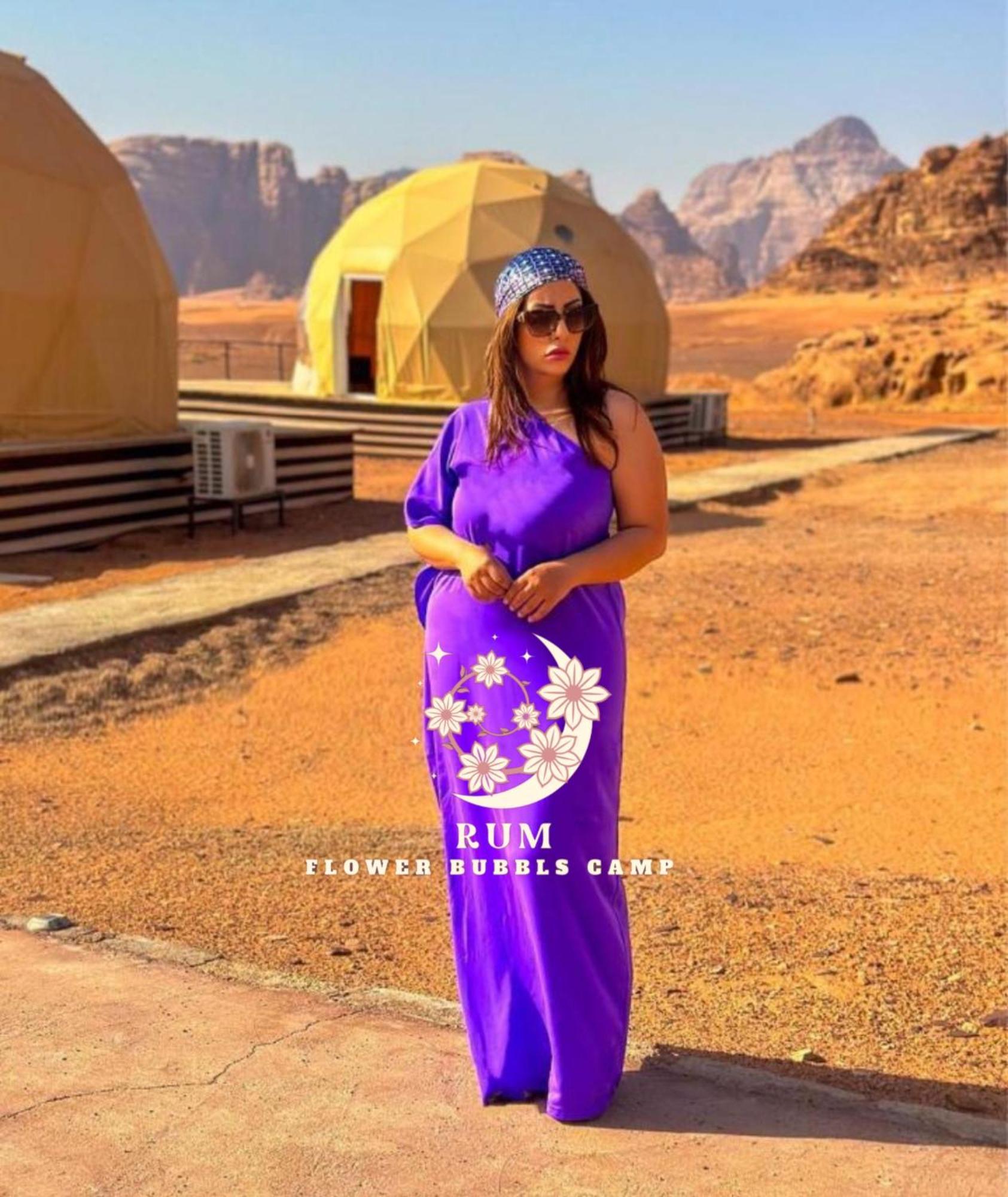 Rum Flower Bubbles Luxury Camp وادي رم المظهر الخارجي الصورة