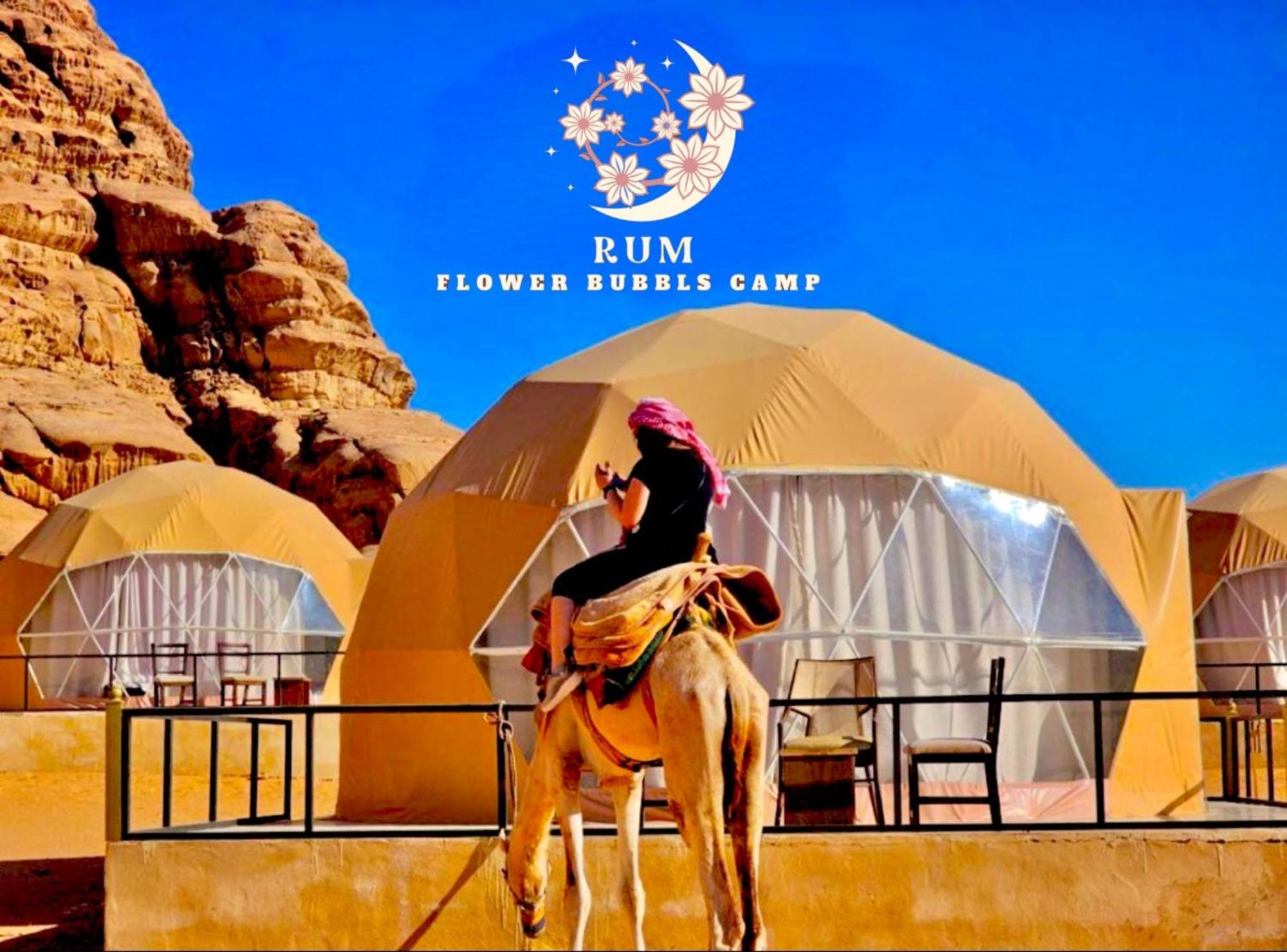 Rum Flower Bubbles Luxury Camp وادي رم المظهر الخارجي الصورة