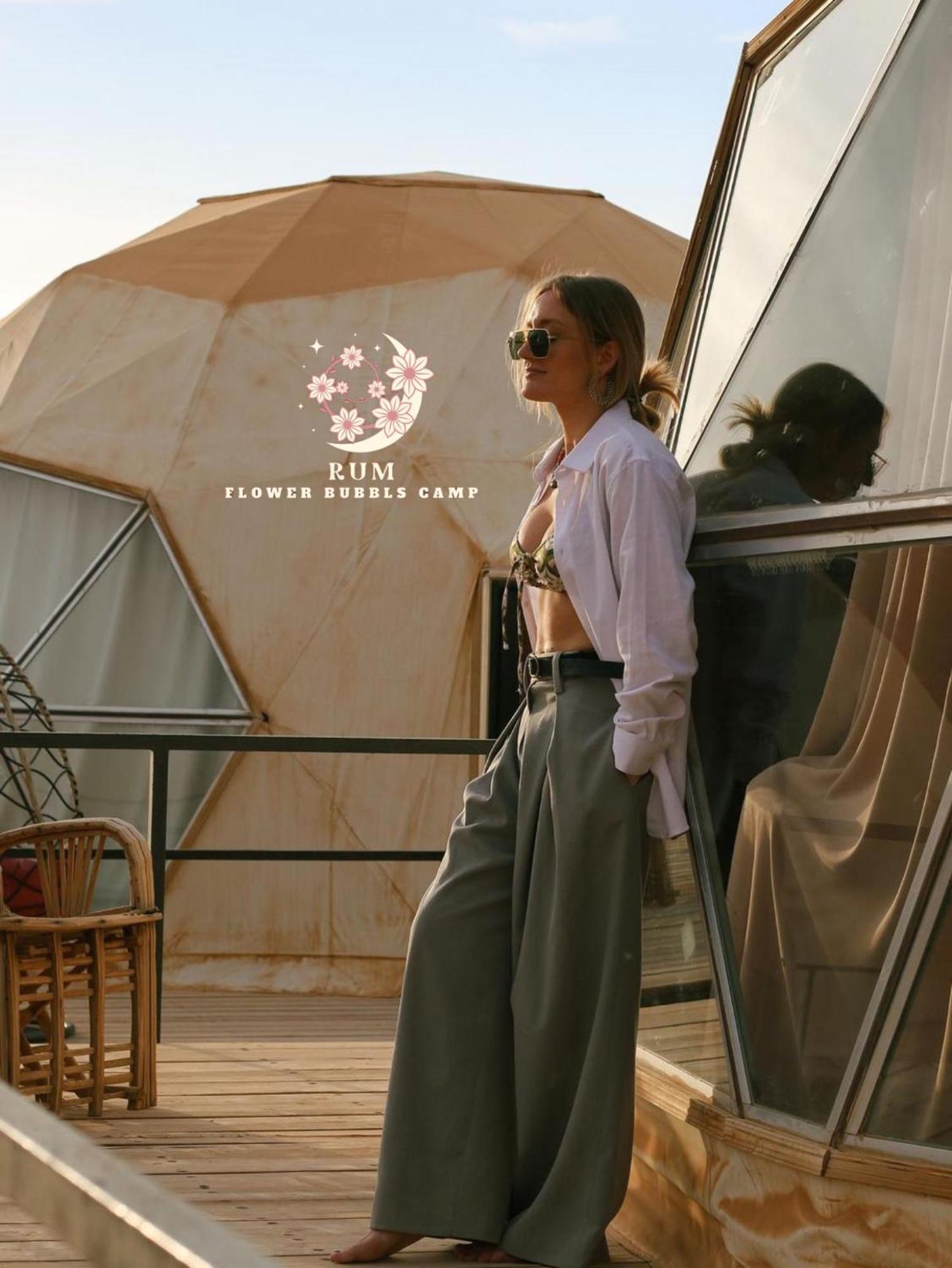 Rum Flower Bubbles Luxury Camp وادي رم المظهر الخارجي الصورة