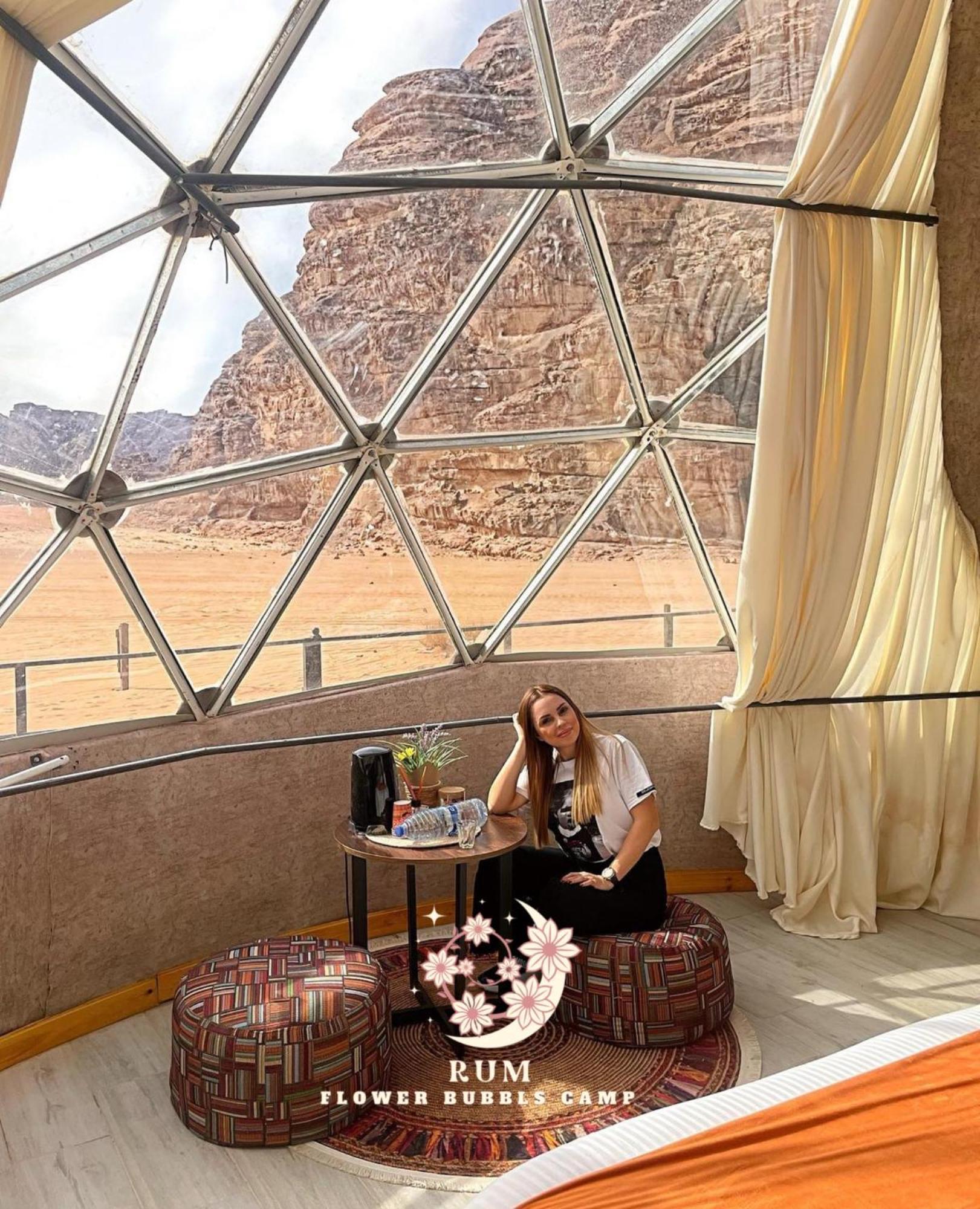 Rum Flower Bubbles Luxury Camp وادي رم المظهر الخارجي الصورة
