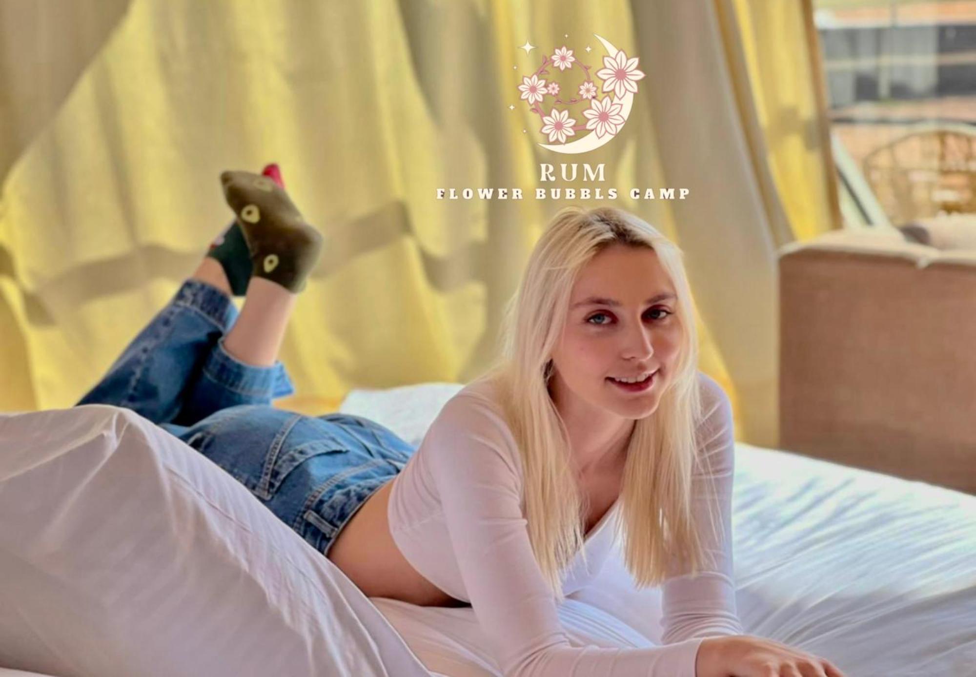 Rum Flower Bubbles Luxury Camp وادي رم المظهر الخارجي الصورة