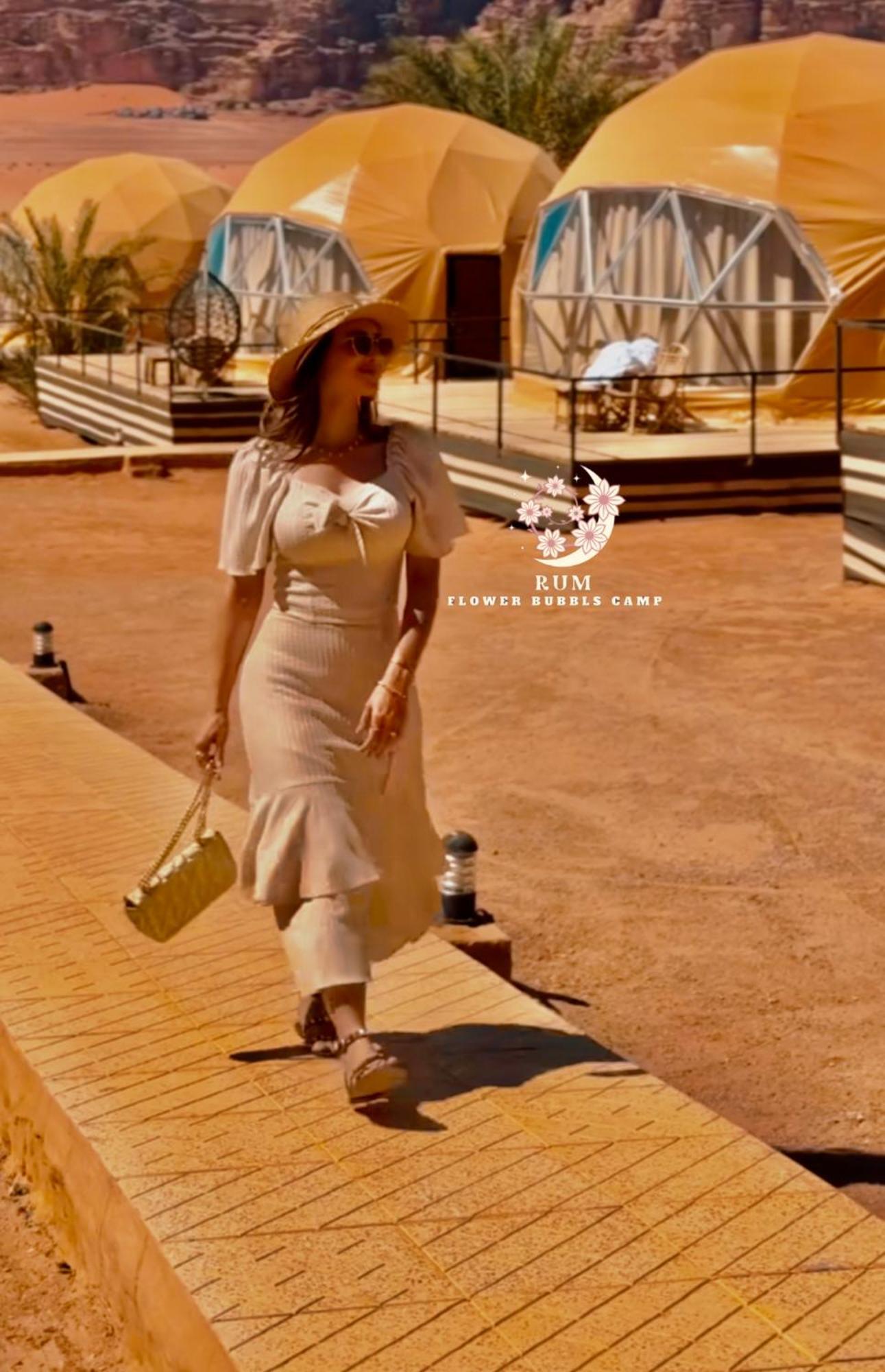 Rum Flower Bubbles Luxury Camp وادي رم المظهر الخارجي الصورة