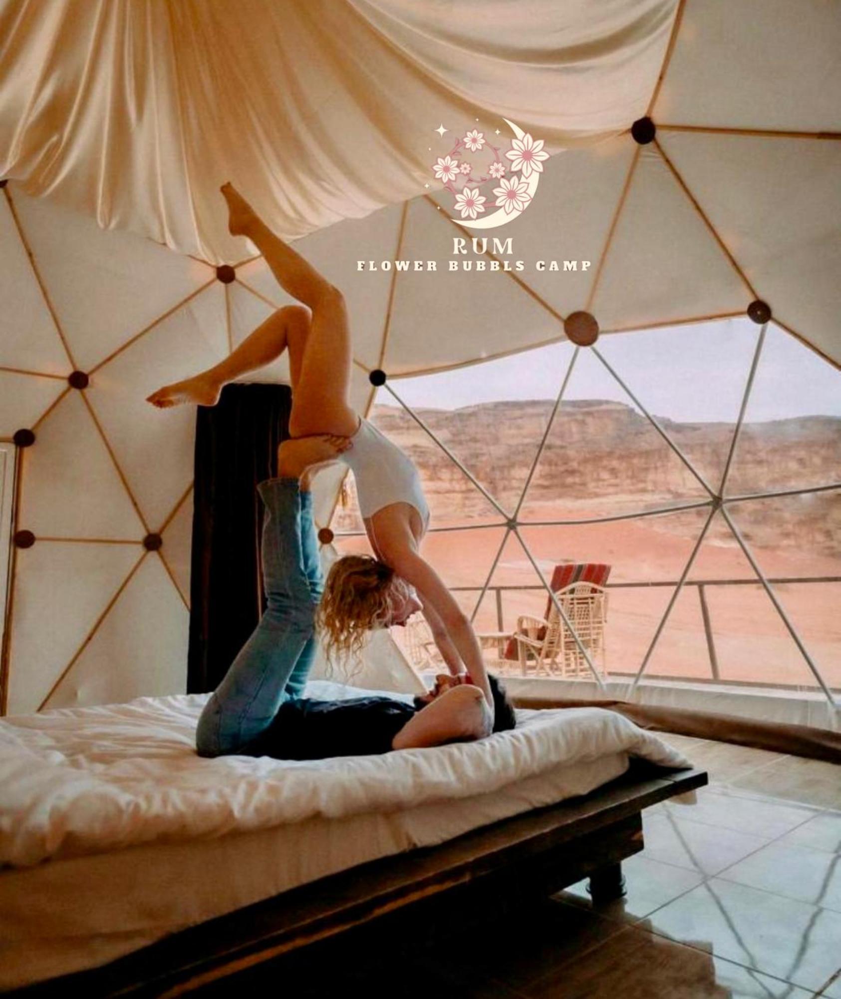 Rum Flower Bubbles Luxury Camp وادي رم المظهر الخارجي الصورة